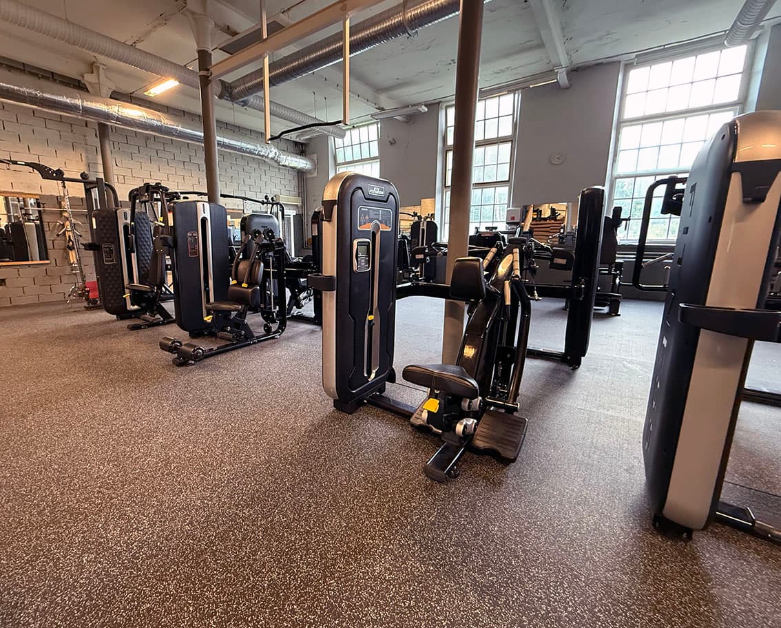 Maskinpark i Ahlafors Gym